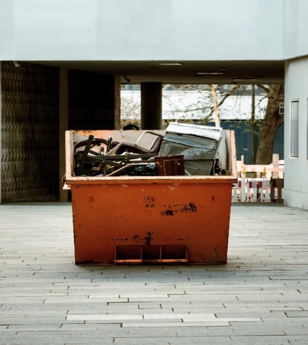 benne 30 mètres cubes gravats, déchets verts, ferrailles, DIB Auboué